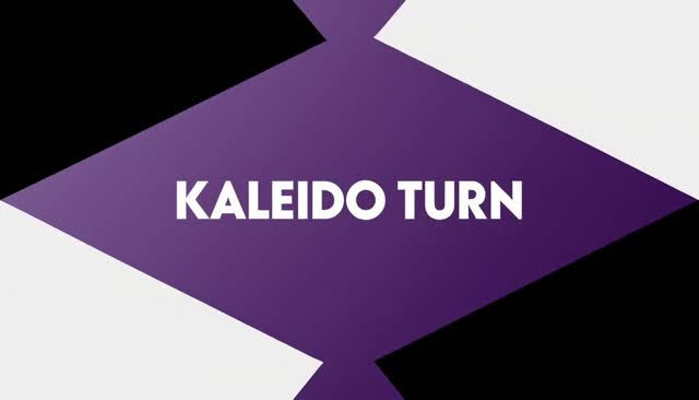 54 KALEIDO TURN：rotacija kaleidoskopa
