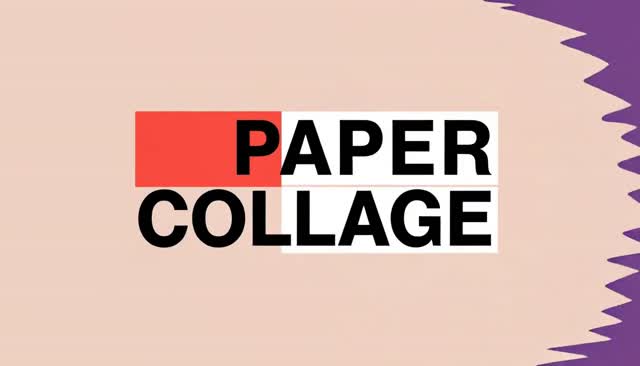 25 PAPER COLLAGE：papirnati kolaž