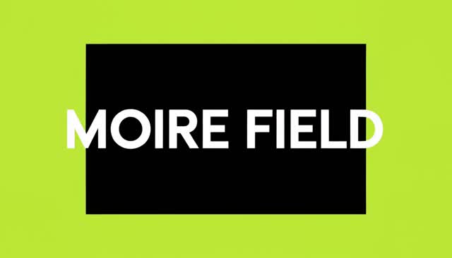 62 MOIRE FIELD：moiré interferencijski uzorak