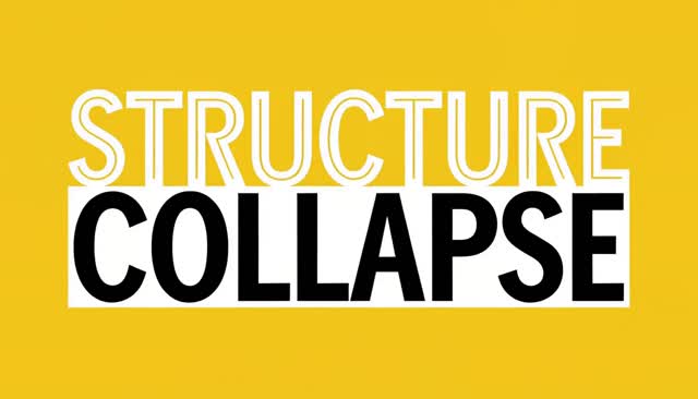 19 STRUCTURE COLLAPSE：urušavanje konstrukcije