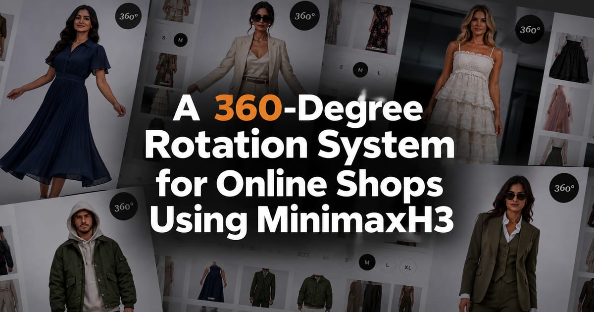 Sustav rotacije od 360° za web-trgovine uz MinimaxH3